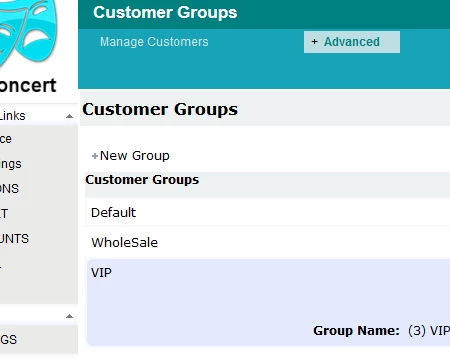 Create Customer Groups for Discounts and VIP Restrictions